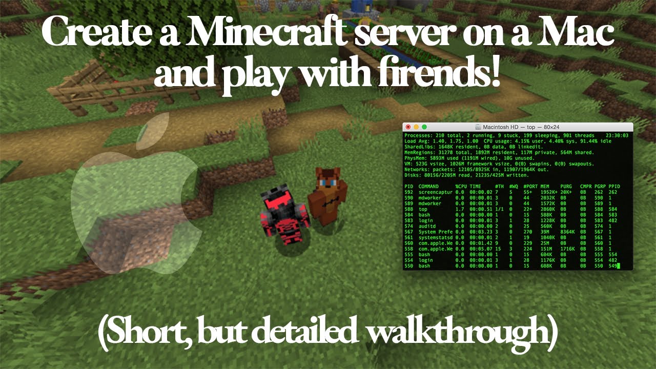 download minecraft server for pc/mac